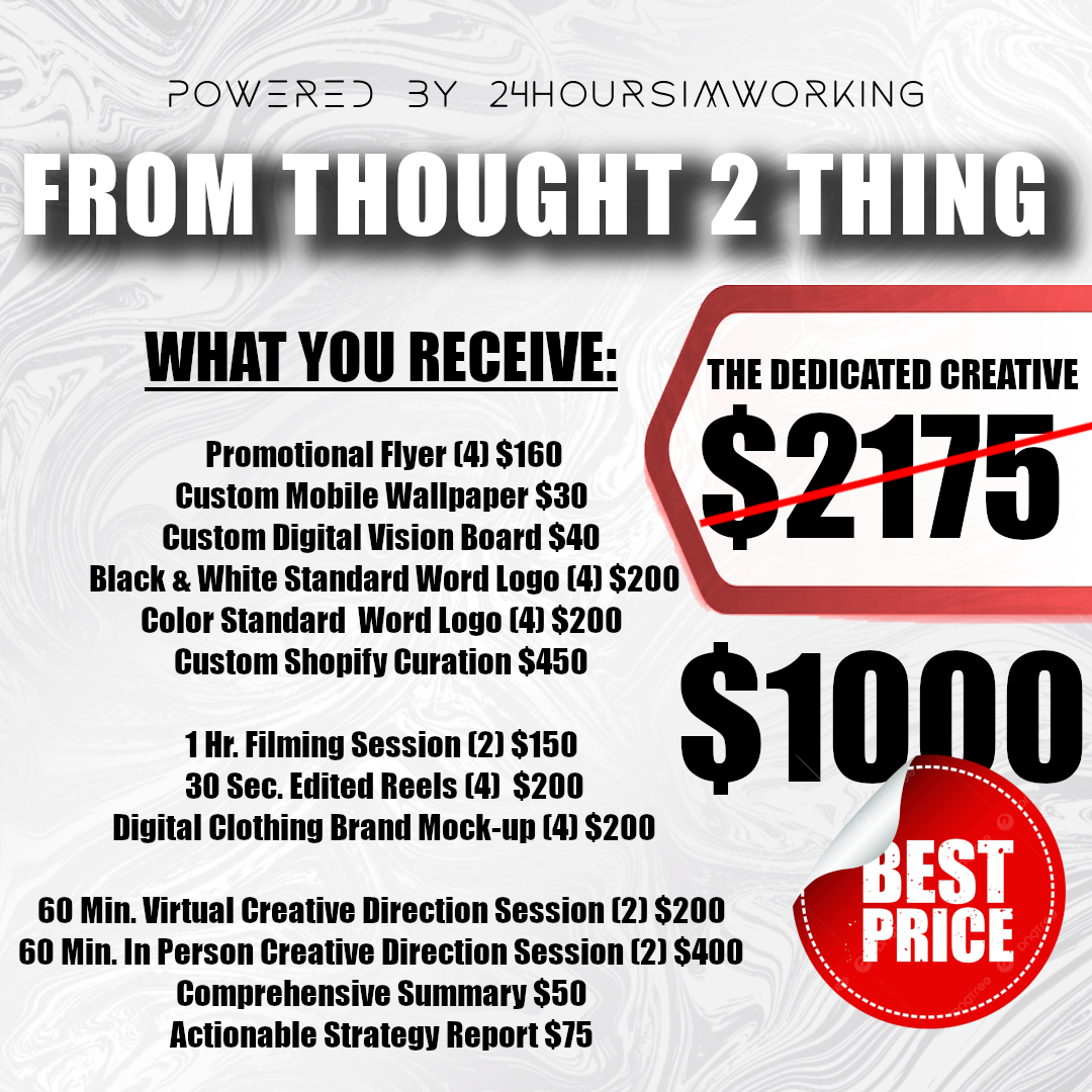 FROM THOUGHT 2 THING BRAND STRATEGY KIT