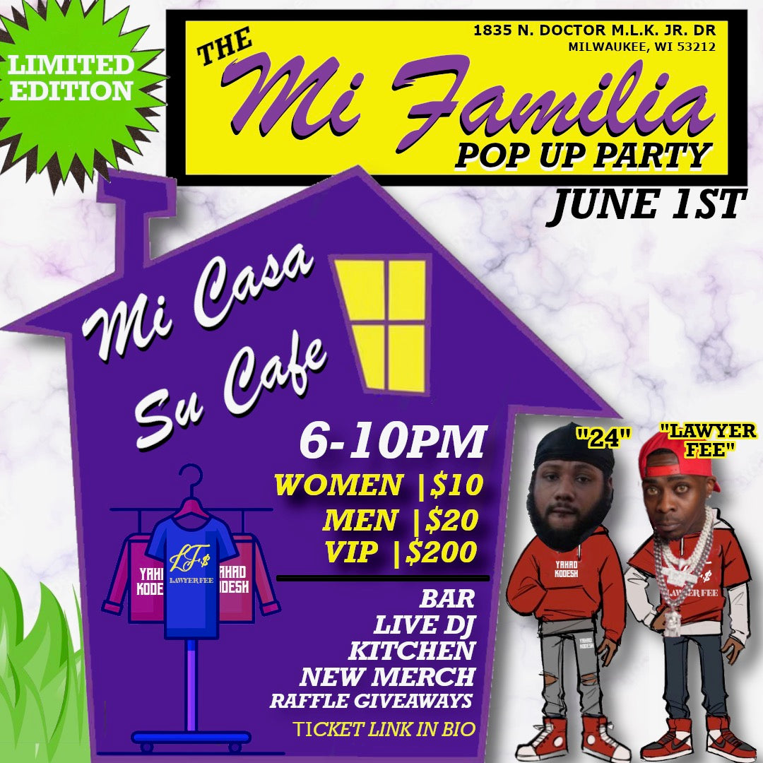 The Mi Familia Pop Up Party