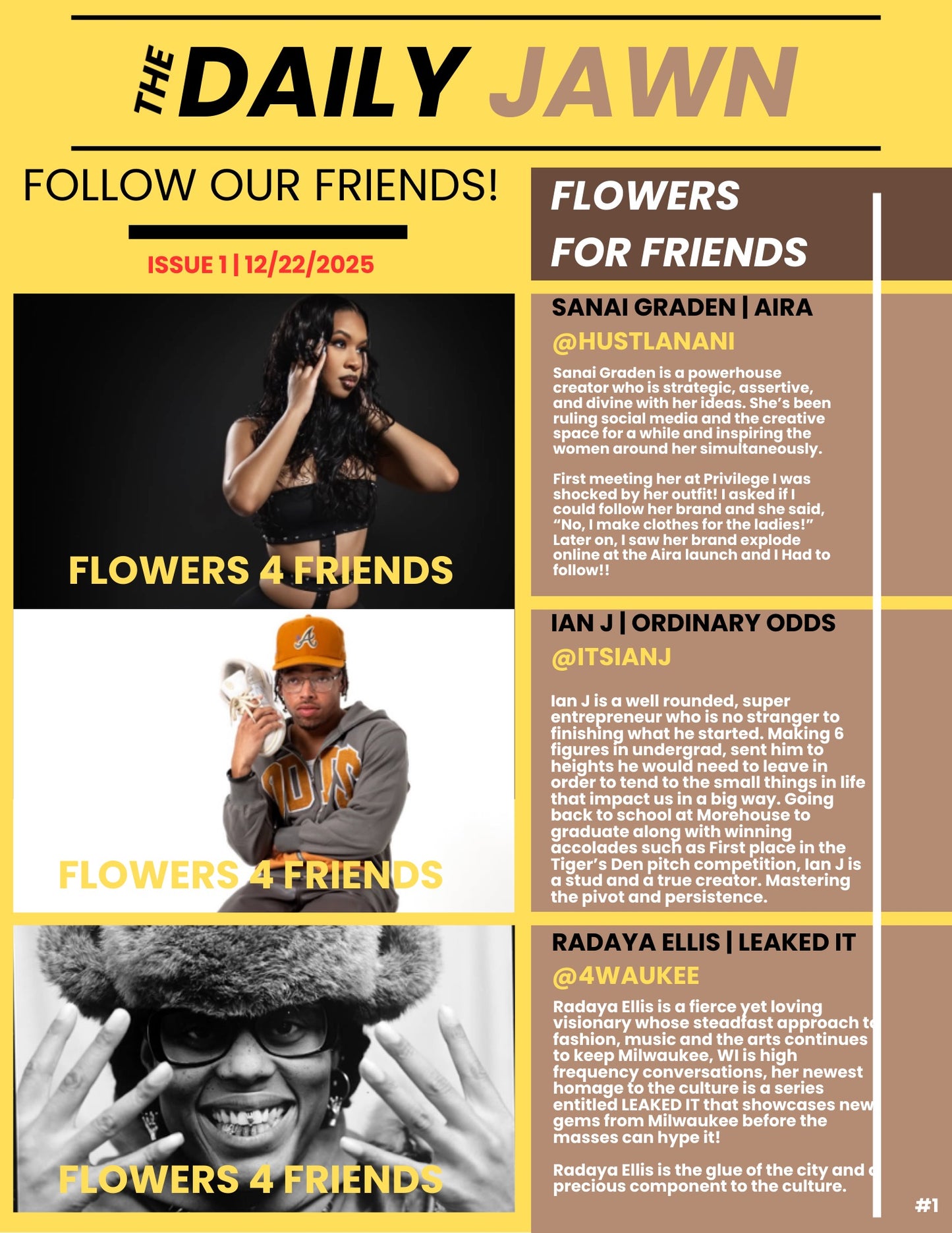 THE DAILY JAWN ISSUE 1: THE REBIRTH IS NOW