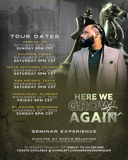 HERE WE GROW AGAIN TOUR