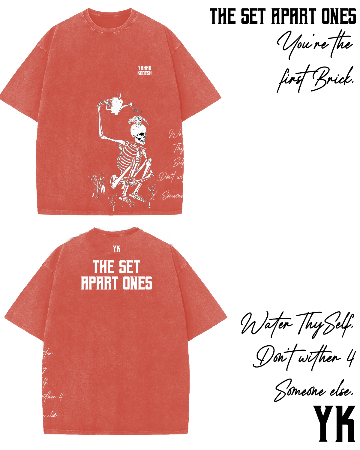 YK WATER THYSELF BOX TEE PROTOTYPE I